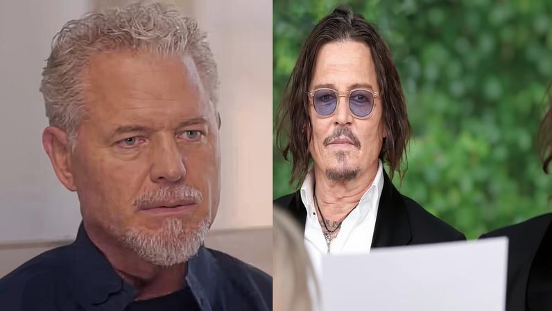 Eric Dane morou na casa de Johnny Depp para economizar durante tratamento