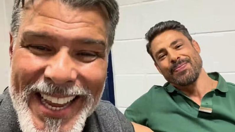 Maurício Mattar e Cauã Reymond — Foto: Reprodução/Instagram