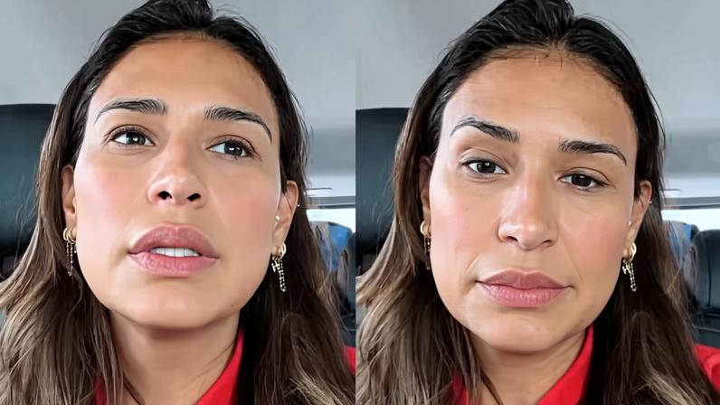 Simone Mendes relata susto após hotel onde estava hospedada, em Dubai, ser atingido por míssil — Foto: Reprodução/Instagram