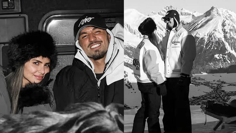 Gabriel Medina abre baú de fotos durante as Olimpíadas de Inverno — Foto: Reprodução/Instagram