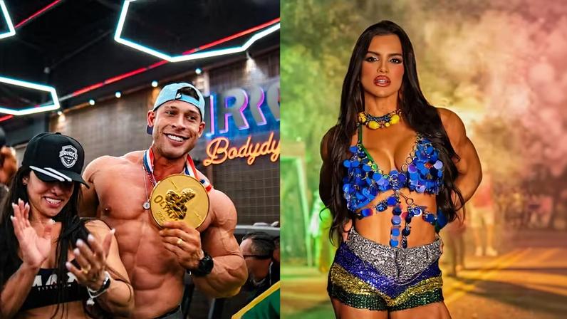 Esposa de Ramon Dino, Vitória Viana é musa da Barroca Zona Sul — Foto: Reprodução | Instagram