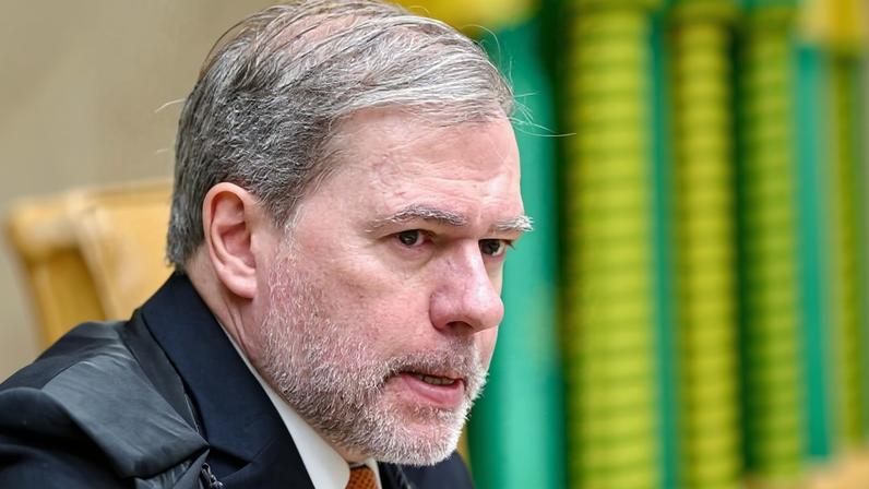 O ministro Dias Toffoli, que deixou a relatoria do caso Master após PF revelar transações com Vorcaro