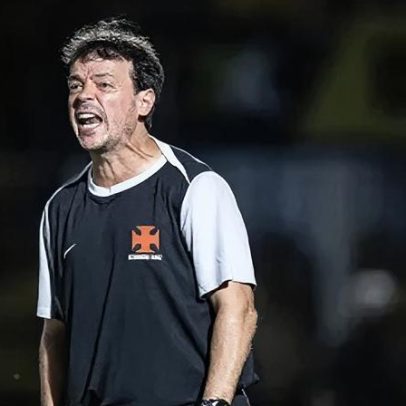 Torcida vascaína xinga Fernando Diniz após novo tropeço no Carioca