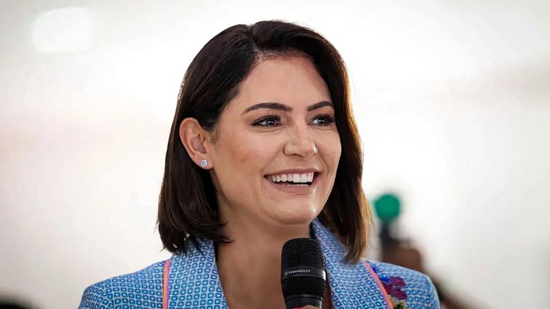 Michelle Bolsonaro, presidente do PL Mulher (Foto: Assessoria de Comunicação/PL Mulher)