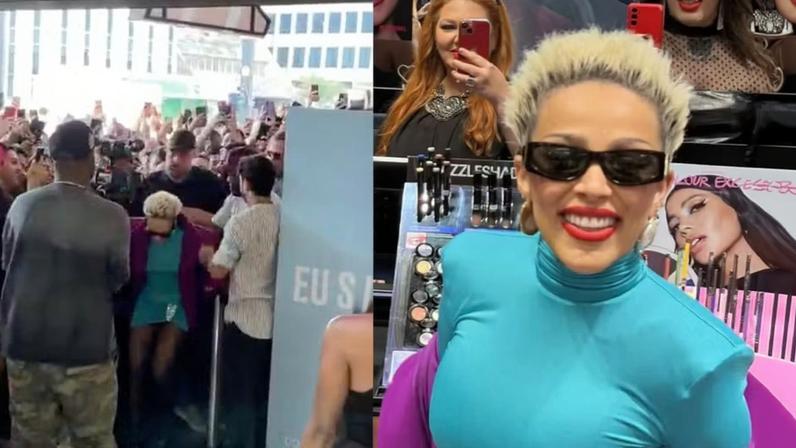 Doja Cat movimenta Avenida Paulista ao chegar para encontro com fãs