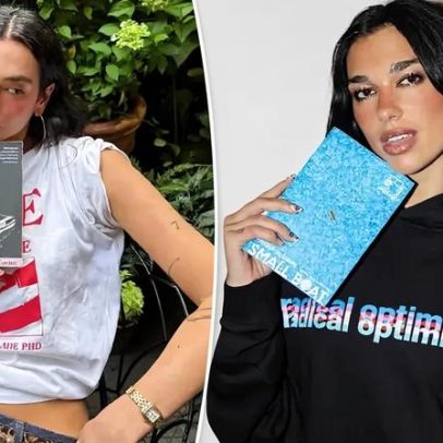 Dua Lipa divulga leitura de fevereiro de 2026 no Service95
