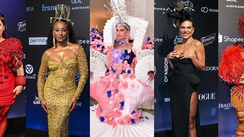 Baile da Vogue 2026: veja fotos dos looks das famosas para o tradicional evento de Carnaval!