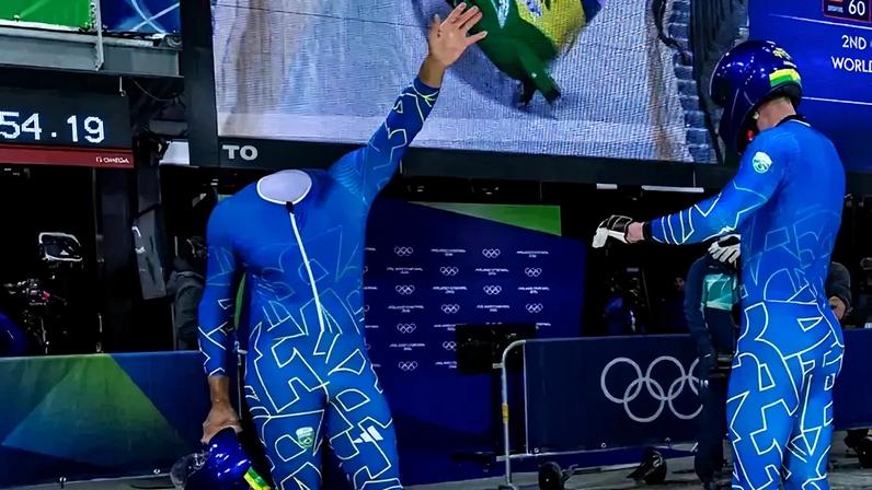 Edson Binlatti, atleta de bobsled nas Olimpíadas de Inverno (Foto: Gabriel Heusi/ COB)