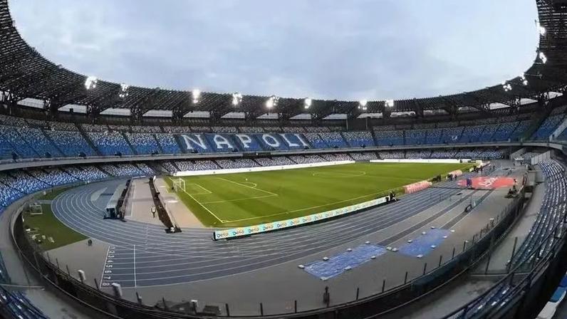 Estádio Diego Armando Maradona, casa do Napoli — Foto: Divulgação / Napoli