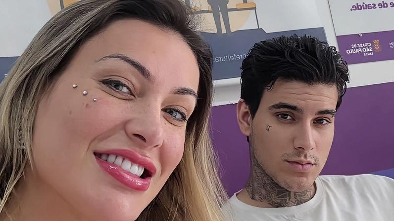 Vídeo de Andressa Urach com o filho é fake, diz modelo