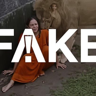 Vídeo falso mostra leão cheirando mulher caída em jaula na Índia, criado por IA