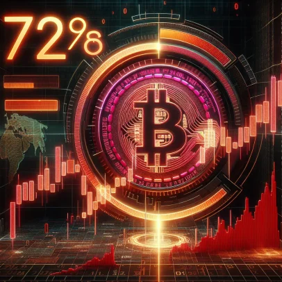 Polymarket aponta 75% de chance de Bitcoin cair abaixo de US$55 mil