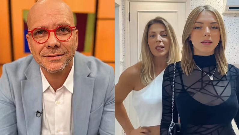Fernando Scherer e Brenda, fruto da união que teve com Sheila Mello