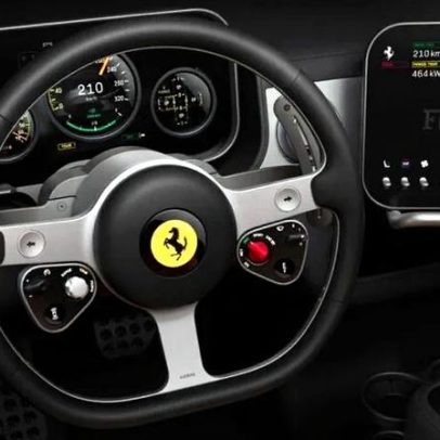 Teaser da Luce, primeira Ferrari elétrica, aponta o futuro da marca