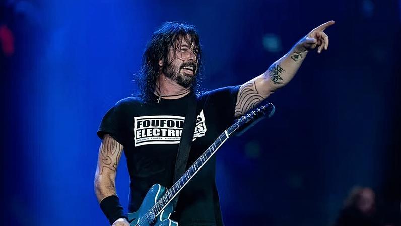 Foo Fighters no Rock in Rio 2019 — Foto: Mauro Pimentel / Getty Images