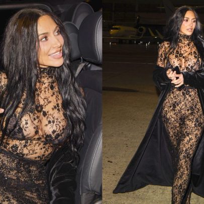 Kim Kardashian aposta na transparência para encontro com Lewis Hamilton