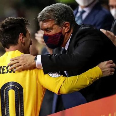 Presidente do Barcelona revela ter oferecido retorno de Messi; recusou para MLS