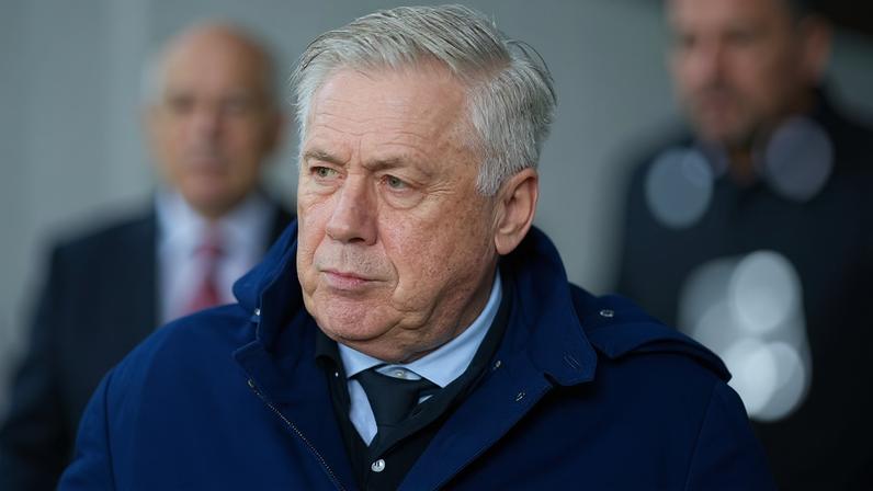 Ancelotti em Brasil x Tunísia — Foto: Getty Images