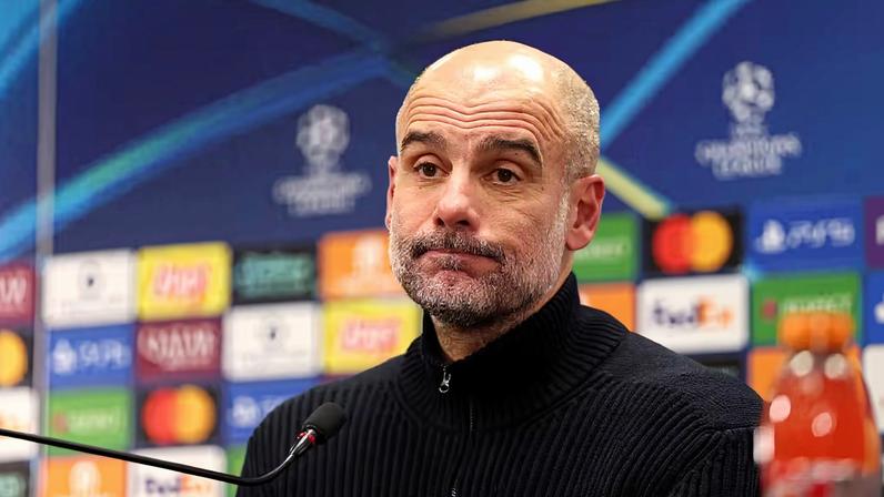 Pep Guardiola comenta caso de racismo com Vini Jr. — Foto: Getty Images