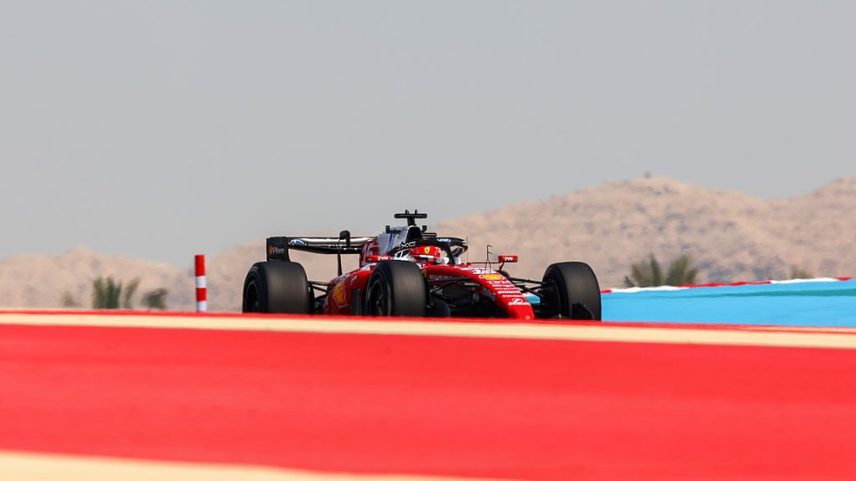 Charles Leclerc em testes da F1 2026, no Bahrein — Foto: Joe Portlock/Getty Images