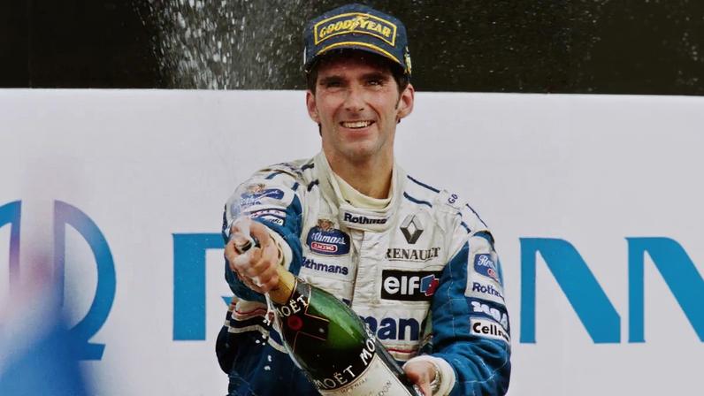 Damon Hill disputou 65 corridas pela Williams e foi campeão em 1996 — Foto: Getty Images