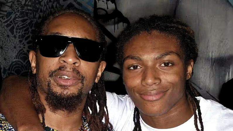 Lil Jon e o filho, DJ Young Slade, em foto de 2016 — Foto: Getty Images