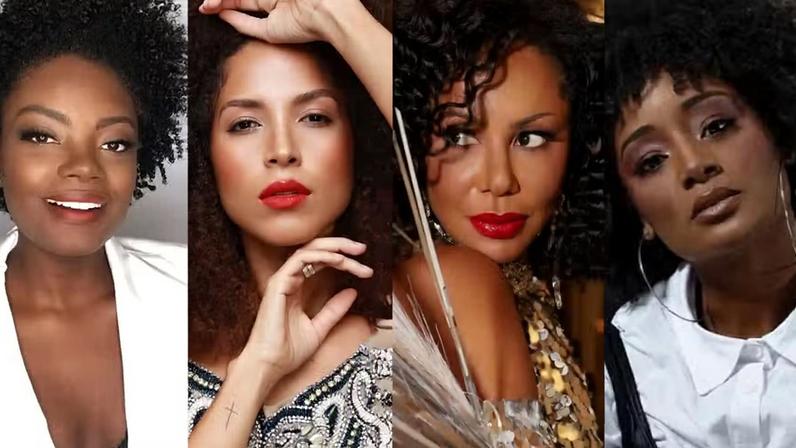 Nayara Justino, Erika Moura, Valéria Valenssa e Aline Prado — Foto: Divulgação