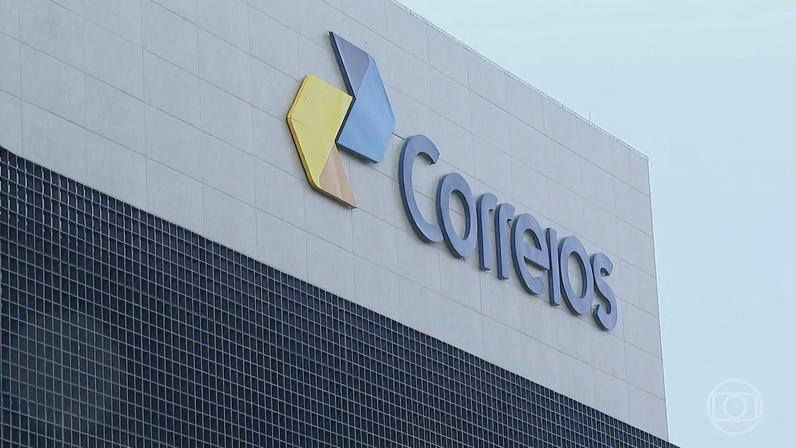 Tesouro aprovou empréstimo para Correios de R$ 12 bilhões com garantias da União — Foto: Jornal Nacional/ Reprodução