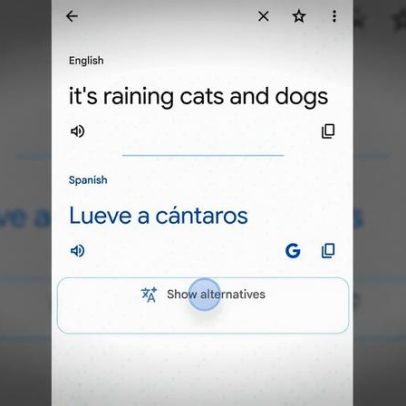 Google Translate usa Gemini AI para oferecer traduções alternativas por contexto