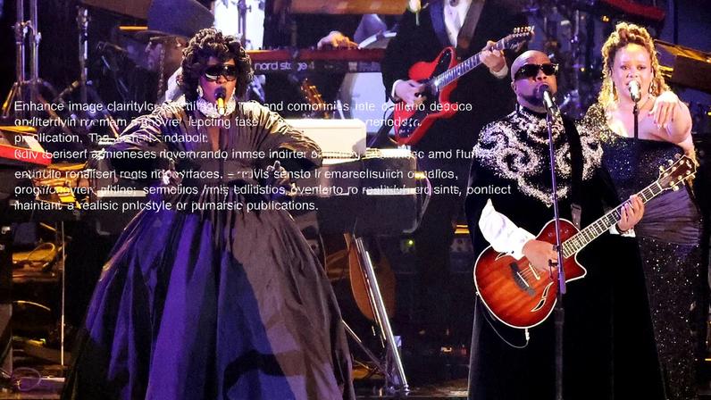 Lauryn Hill and Wyclef Jean perform during the 68th GRAMMY Awards on Feb. 1, 2026.