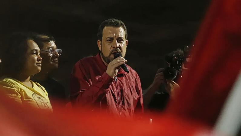 Ministro Boulos e Datena já foram adversários políticos em São Paulo e agora são contratados do governo. (Foto: Paulo Pinto/Agência Brasil)
