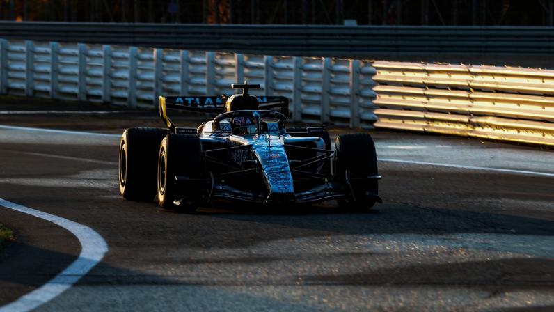 Williams leva carro da F1 2026 à pista pela primeira vez — Foto: Divulgação/Williams