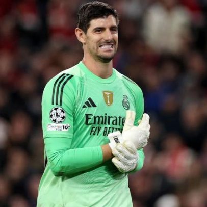 Courtois cita sorteio da Champions e aponta adversário do Real Madrid