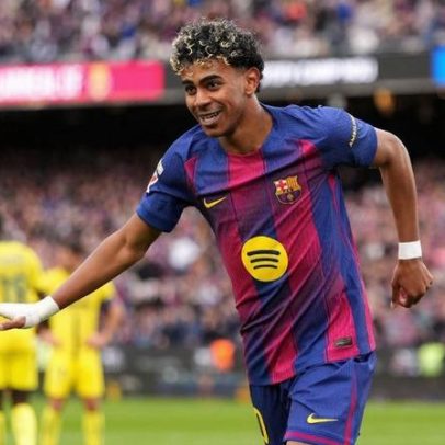 Yamal faz hat-trick; Barça goleia Villarreal e segue na liderança da Liga