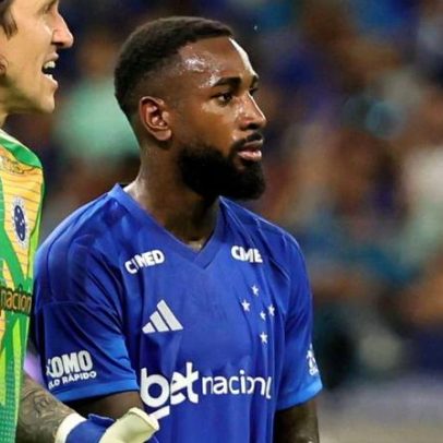 Gerson deixa jogo do Cruzeiro contra o Pouso Alegre com dores no joelho