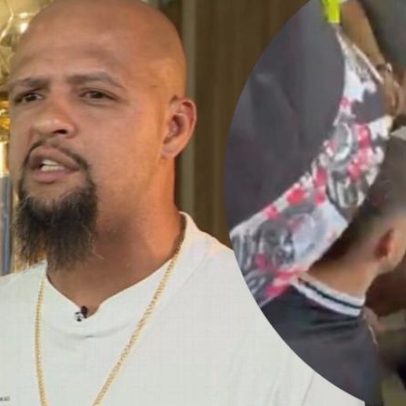 Felipe Melo é hostilizado e bate-boca com torcida do Corinthians antes da final