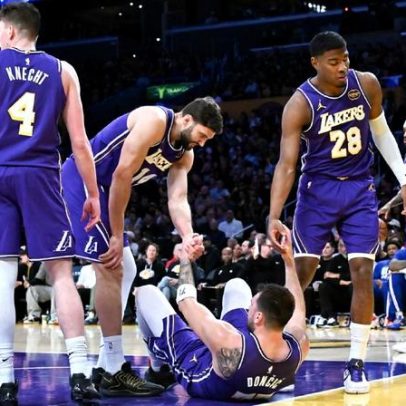Luka Doncic sofre lesão na coxa, desfalca Lakers e fará ressonância magnética