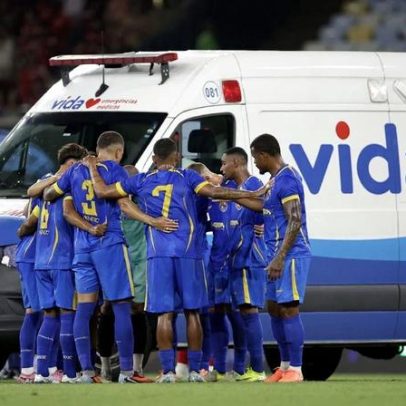 Sampaio Corrêa atualiza quadro de jogador que sofreu convulsão contra o Flamengo