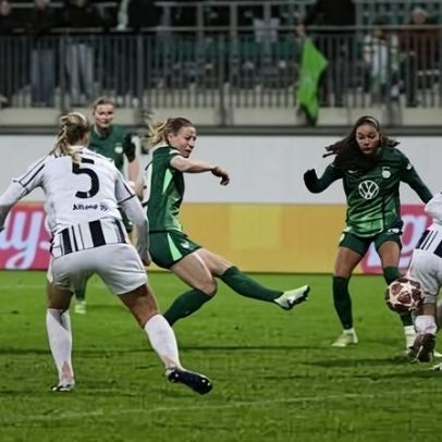 Juventus abre 2 a 0, sofre empate no fim na ida do playoff da Champions feminina