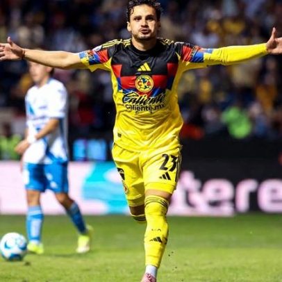 Raphael Veiga marca seu primeiro pelo América em goleada no México