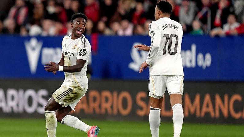 Mbappé comenta derrota do Real Madrid e cita Vinícius Júnior sozinho