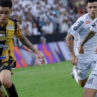 Santos é eliminado pelo Novorizontino após gol aos 50 do 2º tempo