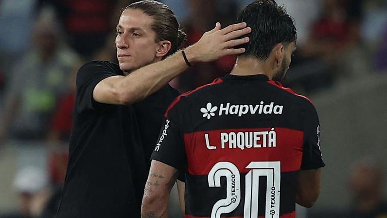 Filipe Luís explica por que Paquetá não pode jogar de volante no Flamengo