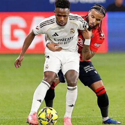 Novos atos de racismo contra Vinicius Jr. em jogo do Real Madrid são revelados