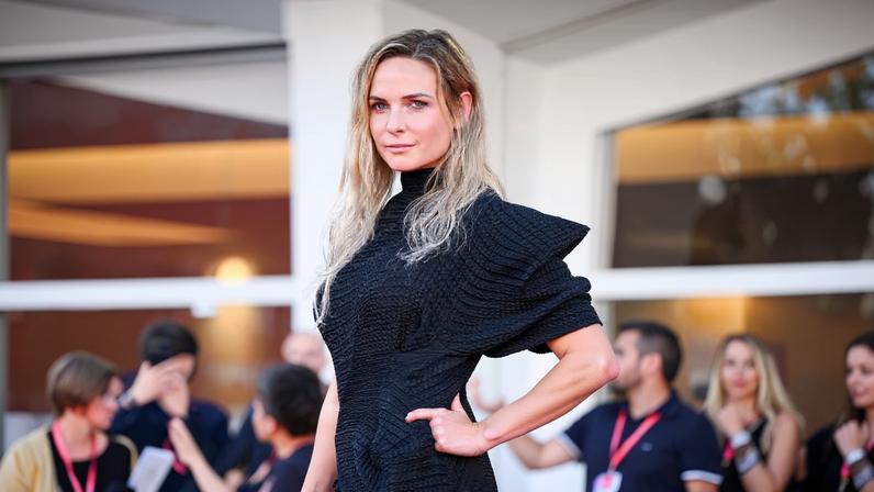 Rebecca Ferguson (pictured above in September 2025) gave more insight into her “scary” experience getting yelled at by a mystery male co-star.