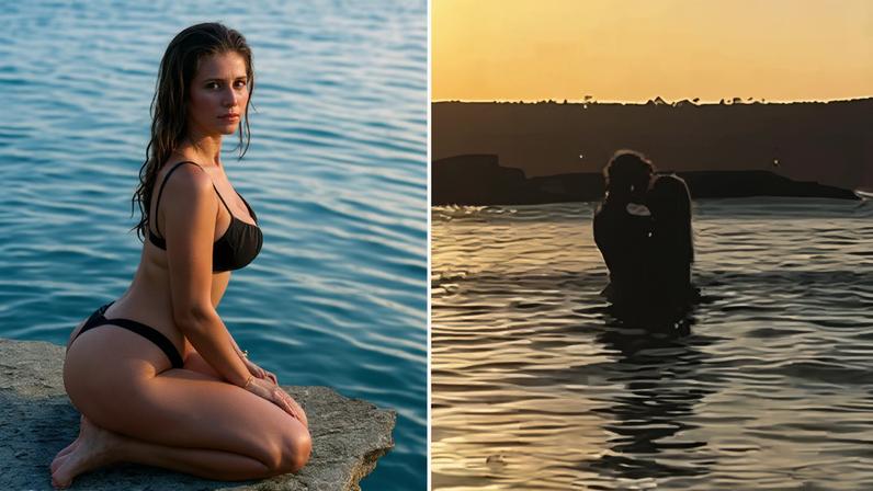 Isadora Cruz curte romance com namorado antes das Olimpíadas de Inverno