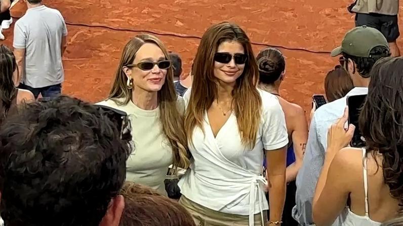 Isadora Cruz e Mariana Ximenes no Rio Open (Foto: Mauricio Luz/Lance!)