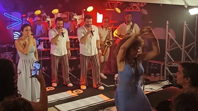 Ivete Sangalo reage a dança de Vanessa Da Mata — Foto: Reprodução/Instagram
