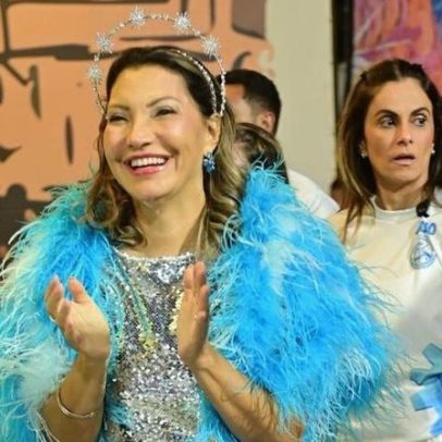 Janja e ministras utilizam FAB em visita a escola que homenageou Lula