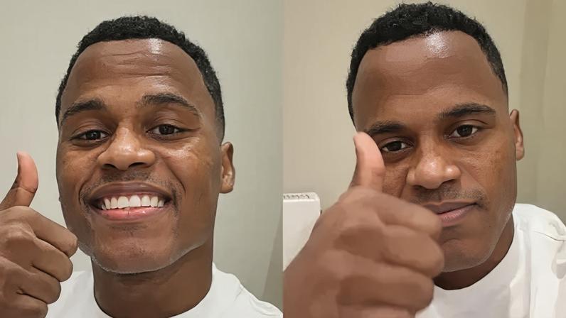 Jhon Arias em vídeo após anúncio da contratação pelo Palmeiras.